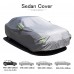 MATCC Car Cover, 440 x 180 x 160cm Waterproof Heavy Duty Car Cover with UV Protection for All Weather, Dust, Scratch Resistant