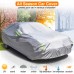 MATCC Car Cover, 440 x 180 x 160cm Waterproof Heavy Duty Car Cover with UV Protection for All Weather, Dust, Scratch Resistant