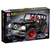 QLT 451 PCS MOC Building Blocks Set, Offroad Car Model with Pull Back Motor - 2316