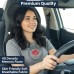 Car Neck Rest Pillow | Memory Foam Headrest Cushion with Removable Cover, Universal Auto Seat Neck Support Pillow for Car, SUV, Truck, Office & Daily Driving, Black Car Neck Rest Pillow | Memory Foam Headrest Cushion with Removable Cover, Universal Auto Seat Neck Support Pillow for Car, SUV, Truck, Office & Daily Driving, Black