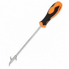Tire Groove Cleaning Tool, 30 cm Long Reach Metal Tip Stone Remover, Non-Slip Handle, Compact Tire Tread Cleaner for Cars, SUVs, Trucks, Bikes, Garage and Road Trip Maintenance