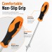 Tire Groove Cleaning Tool, 30 cm Long Reach Metal Tip Stone Remover, Non-Slip Handle, Compact Tire Tread Cleaner for Cars, SUVs, Trucks, Bikes, Garage and Road Trip Maintenance
