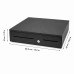 Cash Drawer for POS System, 5 Bill/5 Coin, RJ11-Style, Black