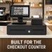 Cash Drawer for POS System, 5 Bill/5 Coin, RJ11-Style, Black