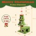 Christmas Cat Tree, 144 cm Tower with 3 Condos and Scratching Posts