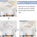 Low Profile Ceiling Fan, 72W Modern Fan with Lights, Remote Control, 3 Color Modes, Timing Function for Hom, Bedroom, Living Room
