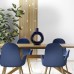 Ceramic Floral Vase, Modern Donut Vase Minimalism Style for Living Room, Kitchen, Office, Home Decor