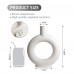 Ceramic Floral Vase, Modern Donut Vase Minimalism Style for Living Room, Kitchen, Office, Home Decor