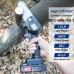 Mini Chainsaw, 4" inch Cordless Electric Chainsaw with Brushless Motor, 2 Batteries, Lightweight for Tree Branch, Woodcutting - C100