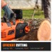 TACKLIFE 18" Inch Electric Chainsaw, 1800W Corded Chainsaw with Dual Safety Switch - GCS15B
