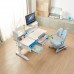 Children Multi Function Height Adjustable Ergonomic Study Desk