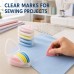 Tailor’s Chalk 50 Pcs Sewing Fabric Markers 5 Cases, 4 Colors