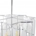 Octavia 4-Light Chandelier, Modern Polished Chrome Dry Rated Chandelier for Home, Dining Room - C9086GB-CHR