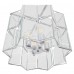 Octavia 4-Light Chandelier, Modern Polished Chrome Dry Rated Chandelier for Home, Dining Room - C9086GB-CHR