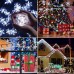 Christmas Snowflake String Lights, 6M Battery Operated String Lights with 40 LED, Battery Operated for Home, Indoor, Outdoor - X002Z5WWJL