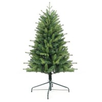 Artificial Christmas Tree 137 cm (4.5 FT)  Lifelike PVC Needles, Stable Metal Stand  Easy Assembly & Fluffing Required Indoor Holiday Home Décor Model BG045T434