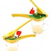 2 in 1 Citrus Presser Handheld Lemon Lime Squeezer Juicer No Pulp, Seeds