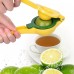 2 in 1 Citrus Presser Handheld Lemon Lime Squeezer Juicer No Pulp, Seeds