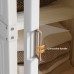 ANTBOX Portable Closet, Foldable Wardrobe Storage Clothing Organizer with Magnetic Doors, 9 Doors 3 Hangers - Closet_WT15-D9-H3