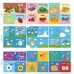 Children Soft Cloth Books Set with Rustling Sound, Non-Toxic Cloth Books Toy Set for Newborns, Infants, Toddlers (Pack of 6) - SQ008