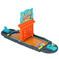 Desk Consecutive 4 Chess, Mini Tabletop Finger Launching Game for Kids, Adults, 1-2 Players - 777-564