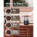 Cordless Coffee Grinder, Electric Bean Spice Grinder with 304 Stainless Steel Blade, 85 Grinds Per Charge for Home, Kitchen, Travel - ICG-1001L