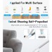 ECOWELL Cordless Electric Mop, All in One Wet Dry Vacuum Cleaner and Mop with Self Cleaning, Water Spray for Hardwood, Tile, Marble Floor Cleaning - WCVM01