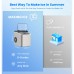 Countertop Ice Maker, Portable Automatic Electric Ice Machine with 26lbs/24h, 2 Sizes, Scoop, Self-Cleaning for Home, Kitchen, Parties (Silver) -  YH16M