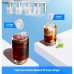 Countertop Ice Maker, Portable Automatic Electric Ice Machine with 26lbs/24h, 2 Sizes, Scoop, Self-Cleaning for Home, Kitchen, Parties (Silver) -  YH16M