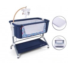 BabyTrace Multifunctional Baby Bedside Bassinet  Sleeper Easy Folding Portable Crib