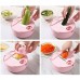 12-in-1 Multi-Functional Vegetable Chopper Cutter Easy Food Mandoline Slicer