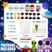 DIY Crochet Kit for Kids Space-Themed Beginner Crochet Set with Yarn, Hook, Needles, Stitch Markers, Stuffing, Instructions & Storage Bag Astronaut Alien Rocket UFO Craft Gift