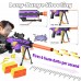XMIFER 3-in-1 Electric Automatic Dart Blaster, M416 Auto-Manual Toy Dart Blaster with 160 Foam Darts, Scope, Bipod