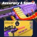 XMIFER 3-in-1 Electric Automatic Dart Blaster, M416 Auto-Manual Toy Dart Blaster with 160 Foam Darts, Scope, Bipod