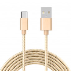 USB-C Data Cable, 2M USB A to Type C Nylon Braided Charging Cable for Android, Smartphones, Tablets (10-Pack)