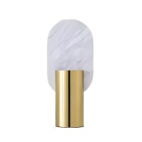 Luxurious Marble and Gold Decorative Piece- Elegant Home and Office Decor