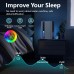 2.8L Quiet Dehumidifier with Ionizer, Air Purifier, Auto Shut-Off, Sleep Mode & 7-Color Night Light, Dual-Core Portable Dehumidifier for Bedroom, Basement, Office, Wardrobe – CT15