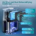 2.8L Quiet Dehumidifier with Ionizer, Air Purifier, Auto Shut-Off, Sleep Mode & 7-Color Night Light, Dual-Core Portable Dehumidifier for Bedroom, Basement, Office, Wardrobe – CT15