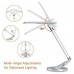 7W LED Desk Lamp with 4 Lighting Modes, 7 Brightness Levels, USB Port, Touch Control, 1-Hour Auto Off Switch