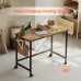 Rolling Computer Desk with Locking Wheels, 32-Inch, Brown Rolling Computer Desk with Locking Wheels, 32-Inch, Brown