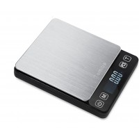 Digital Touch Pocket Scale  Stainless Steel Kitchen & Coffee Scale  6 Units Measure (oz/g/ct/dwt/ozt/gn) Tare Function  Compact Precision Scale for Baking & Daily Use