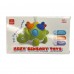 Baby Dinosaur Sensory Toy, Pull-Pop Silicone Baby Toy for 6-12-18 Months Early Development, Babies, Toddlers, Fine Motor Skills (Blue) - BWL-102Y