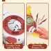 Baby Dinosaur Sensory Toy, Pull-Pop Silicone Baby Toy for 6-12-18 Months Early Development, Babies, Toddlers, Fine Motor Skills (Red) - BWL-106Y
