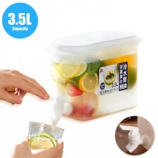 3.5L Drink Dispenser with Spigot Water Beverage Container with Faucet
