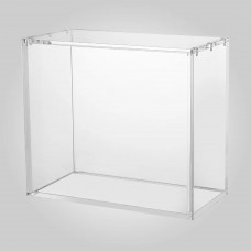 Acrylic Booster Box Display Case Clear Magnetic Top-Loading Storage Protector, 20 x 10 x 17.5 cm Transparent Collectible Case for Trading Cards, Figures & Display Collection