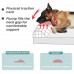 Single Pillow Orthopedic Memory Foam Dog Bed with Durable Water Proof Liner & Removable Washable Cover - 34 x 22 x 7 inch