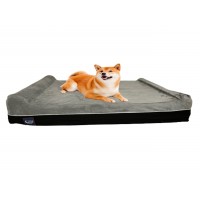 Extra Large Orthopedic Memory Foam Large Dog Bed Sofa with Waterproof Liner and Removable Washable Cover - 50 x 36 x 10 inch