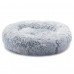 Soft Plush Dog Bed, Dog Cat Luxury Faux Fur Donut Cushion, Warm Cozy Joint Anxiety Relief Sleeper