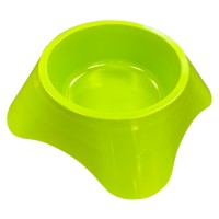 15oz Dog Bowl, Large Capacity Pet Feeding Bowl, Non-Slip, Heat-Resistant for Medium Dogs & Cats (Green)