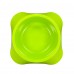 15oz Dog Bowl, Large Capacity Pet Feeding Bowl, Non-Slip, Heat-Resistant for Medium Dogs & Cats (Green)